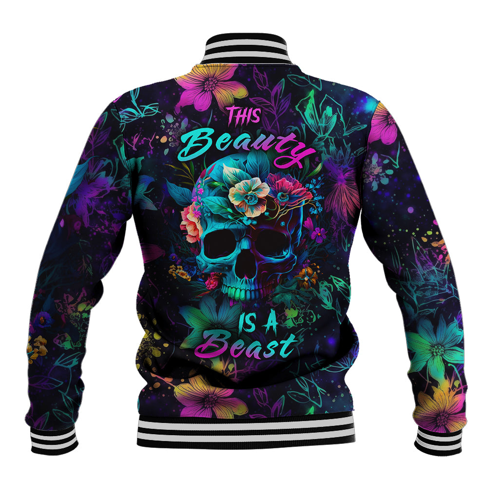 This Beauty Is a Beast Baseball Jacket - Wonder Print Shop