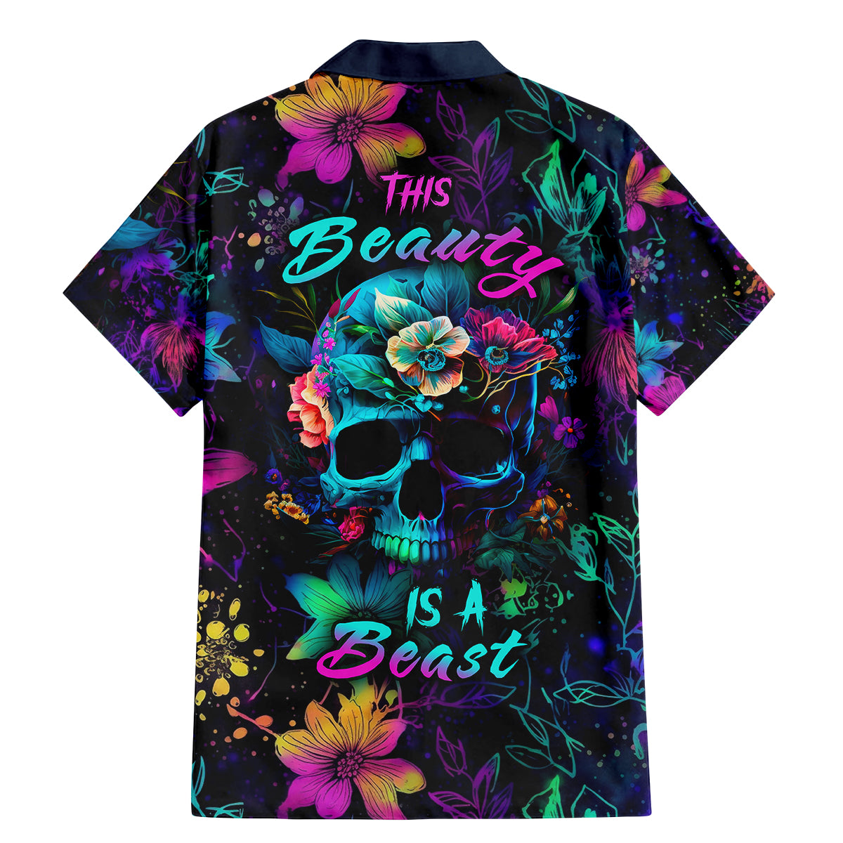 This Beauty Is a Beast Family Matching Mermaid Dress and Hawaiian Shirt - Wonder Print Shop