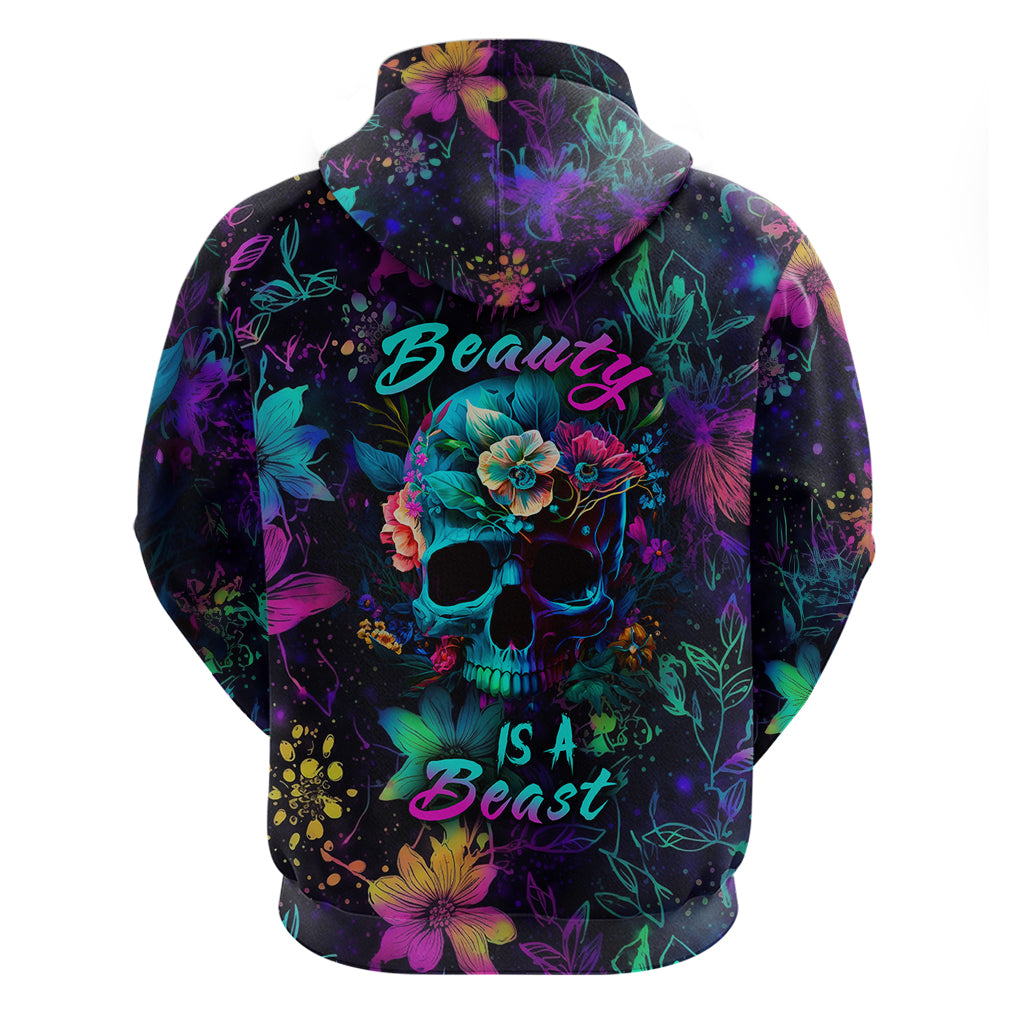 This Beauty Is a Beast Hoodie - Wonder Print Shop