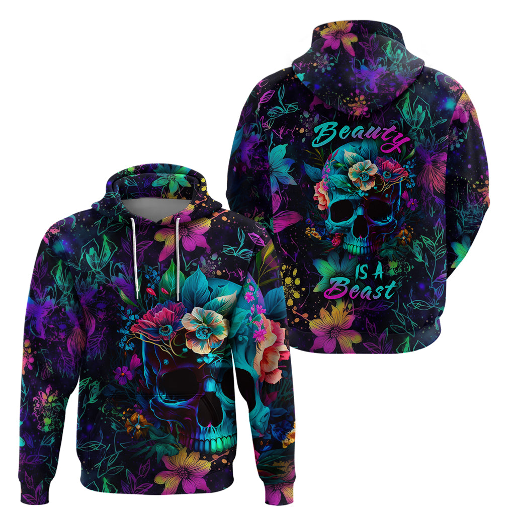 This Beauty Is a Beast Hoodie - Wonder Print Shop