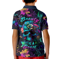 This Beauty Is a Beast Kid Polo Shirt - Wonder Print Shop