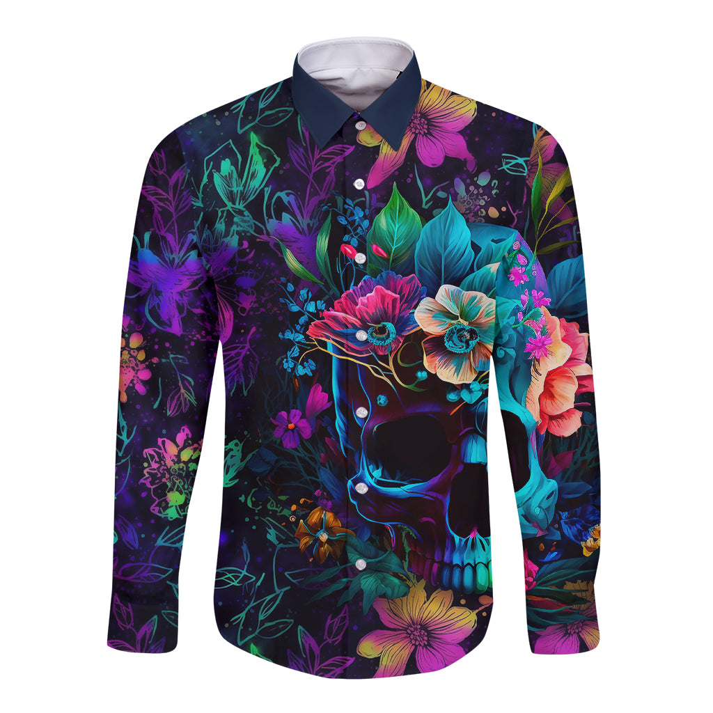 This Beauty Is a Beast Long Sleeve Button Shirt - Wonder Print Shop