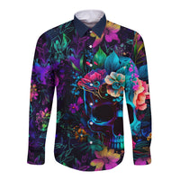 This Beauty Is a Beast Long Sleeve Button Shirt - Wonder Print Shop