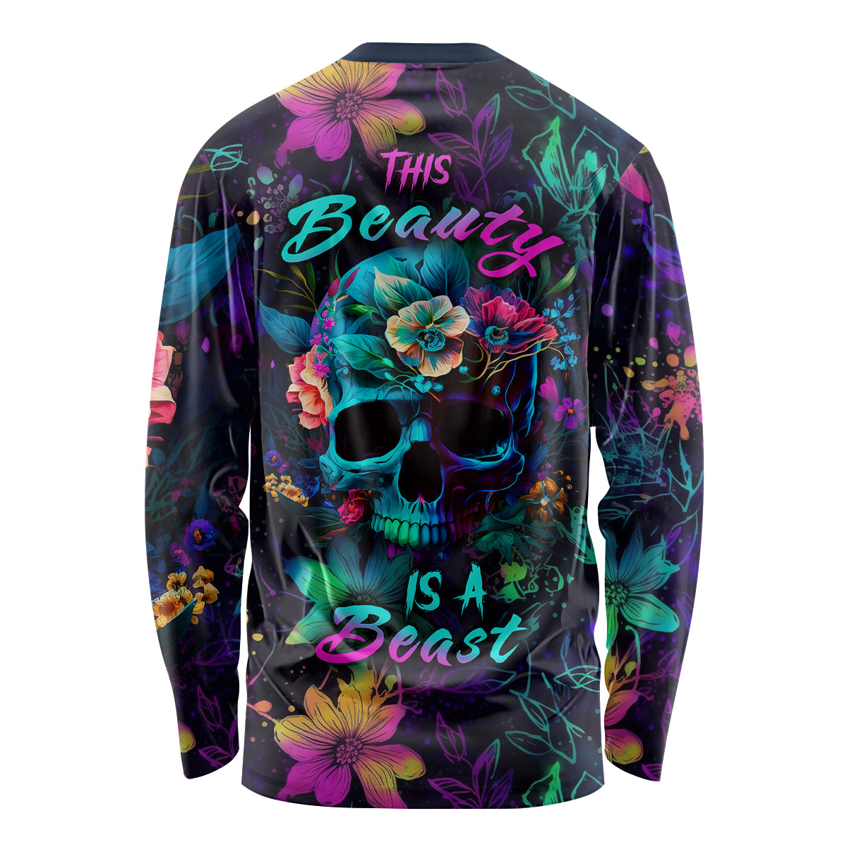 This Beauty Is a Beast Long Sleeve Shirt - Wonder Print Shop