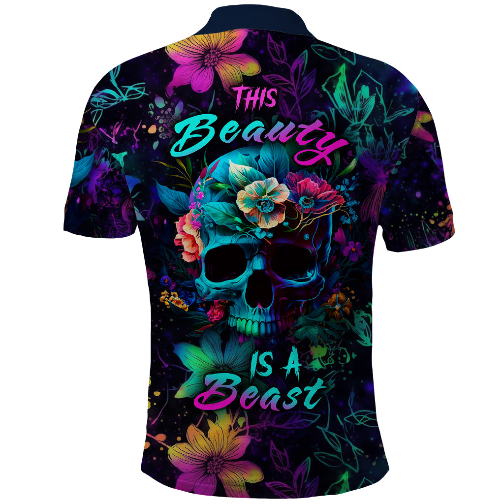 This Beauty Is a Beast Polo Shirt - Wonder Print Shop