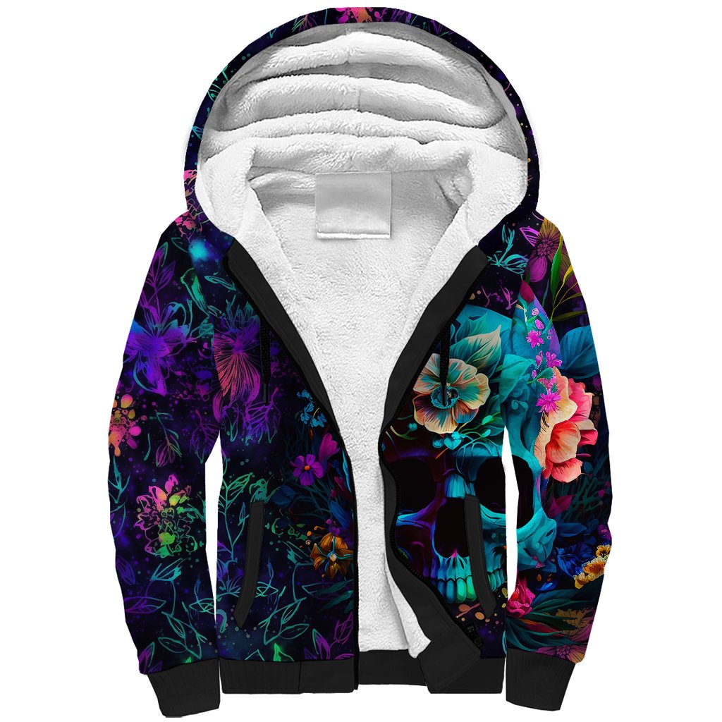 This Beauty Is a Beast Sherpa Hoodie - Wonder Print Shop