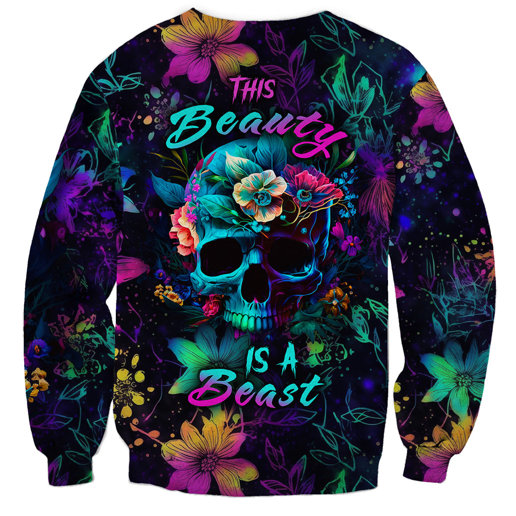 This Beauty Is a Beast Sweatshirt - Wonder Print Shop
