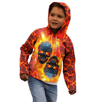 I Hold a Beast an Angel and a Madman In Me Kid Hoodie - Wonder Print Shop