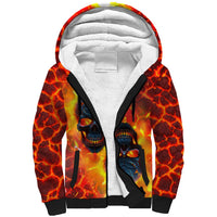 I Hold a Beast an Angel and a Madman In Me Sherpa Hoodie - Wonder Print Shop