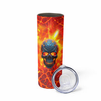 I Hold a Beast an Angel and a Madman In Me Skinny Tumbler - Wonder Print Shop