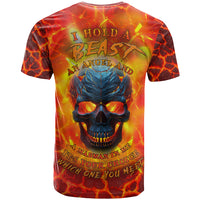I Hold a Beast an Angel and a Madman In Me T Shirt - Wonder Print Shop