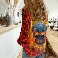 I Hold a Beast an Angel and a Madman In Me Women Casual Shirt - Wonder Print Shop