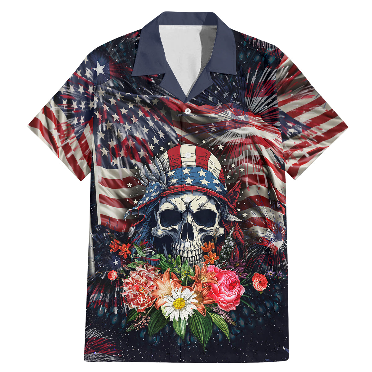 If This Flag Offends You I'll Help You Pack Family Matching Mermaid Dress and Hawaiian Shirt - Wonder Print Shop