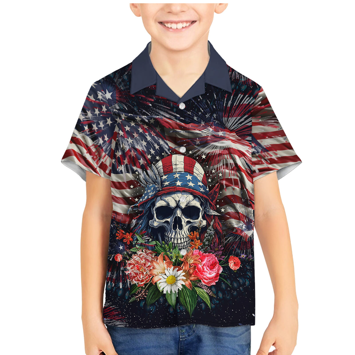 If This Flag Offends You I'll Help You Pack Family Matching Mermaid Dress and Hawaiian Shirt - Wonder Print Shop