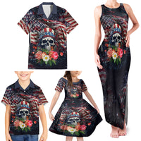 If This Flag Offends You I'll Help You Pack Family Matching Tank Maxi Dress and Hawaiian Shirt - Wonder Print Shop