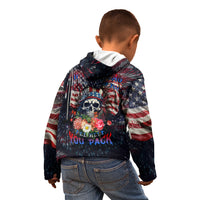 If This Flag Offends You I'll Help You Pack Kid Hoodie - Wonder Print Shop