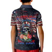If This Flag Offends You I'll Help You Pack Kid Polo Shirt - Wonder Print Shop