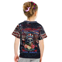 If This Flag Offends You I'll Help You Pack Kid T Shirt - Wonder Print Shop