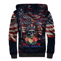 If This Flag Offends You I'll Help You Pack Sherpa Hoodie - Wonder Print Shop