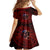 Time To Unleash A Little Hell!! Family Matching Summer Maxi Dress and Hawaiian Shirt - Wonder Print Shop