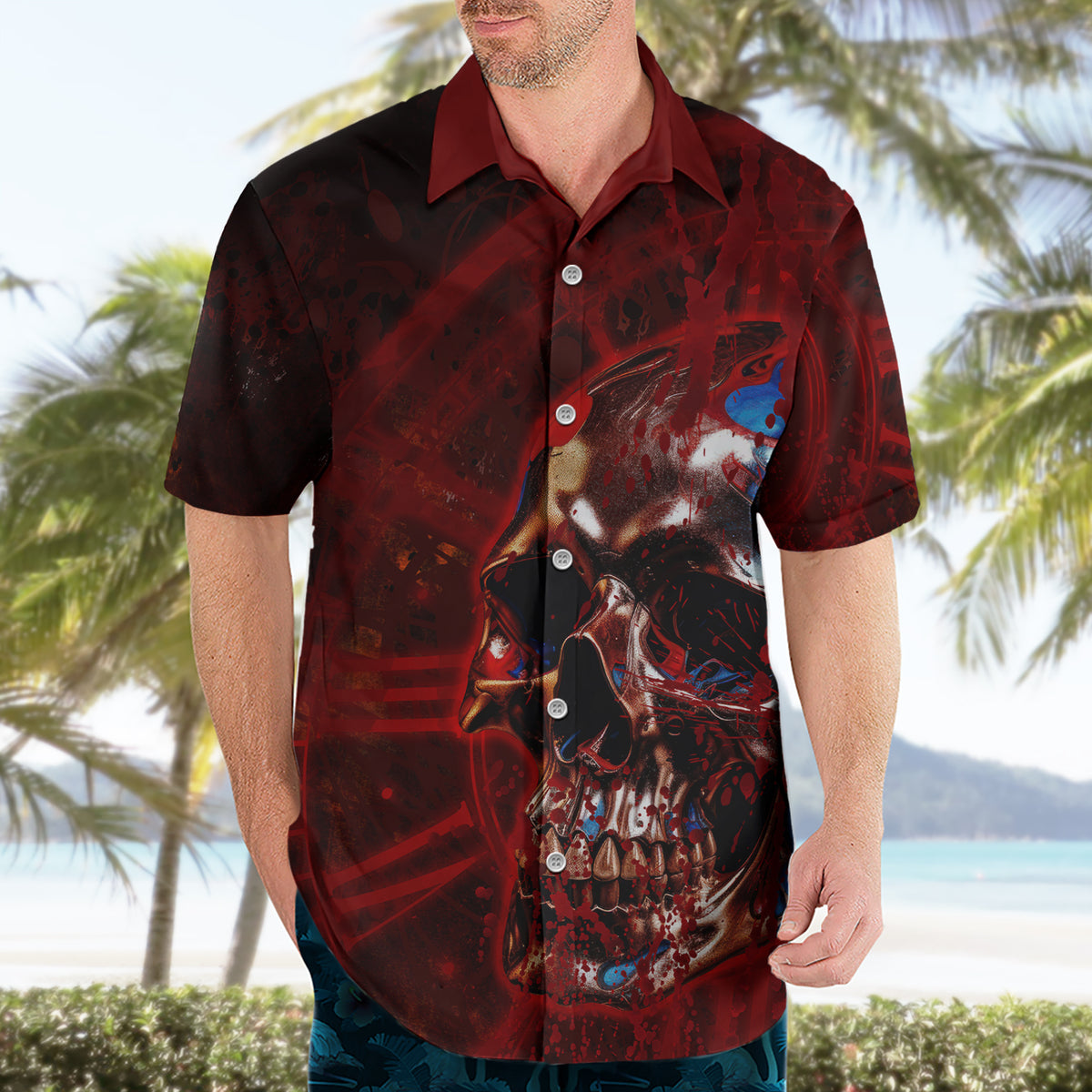 Time To Unleash A Little Hell!! Hawaiian Shirt - Wonder Print Shop