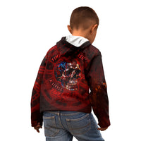 Time To Unleash A Little Hell!! Kid Hoodie - Wonder Print Shop