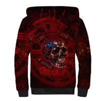 Time To Unleash A Little Hell!! Sherpa Hoodie - Wonder Print Shop