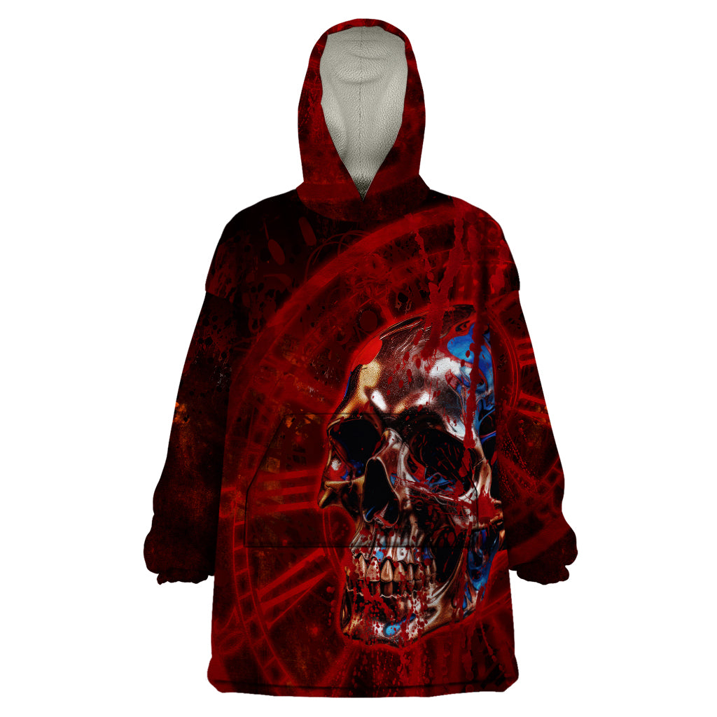 Time To Unleash A Little Hell!! Wearable Blanket Hoodie - Wonder Print Shop
