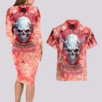 Walk Awax I Hace Anger Issues And A Serious Dislike For Stupid People Couples Matching Long Sleeve Bodycon Dress and Hawaiian Shirt - Wonder Print Shop