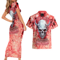 Walk Awax I Hace Anger Issues And A Serious Dislike For Stupid People Couples Matching Short Sleeve Bodycon Dress and Hawaiian Shirt - Wonder Print Shop