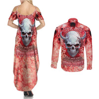 Walk Awax I Hace Anger Issues And A Serious Dislike For Stupid People Couples Matching Summer Maxi Dress and Long Sleeve Button Shirts - Wonder Print Shop