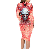 Walk Awax I Hace Anger Issues And A Serious Dislike For Stupid People Family Matching Long Sleeve Bodycon Dress and Hawaiian Shirt - Wonder Print Shop