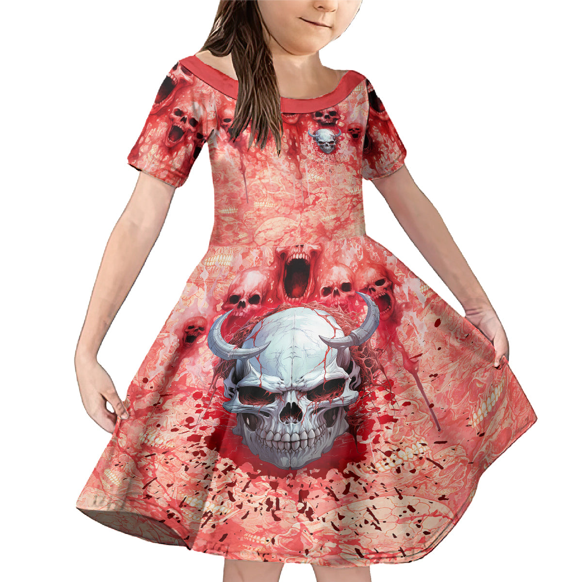 Walk Awax I Hace Anger Issues And A Serious Dislike For Stupid People Family Matching Mermaid Dress and Hawaiian Shirt - Wonder Print Shop