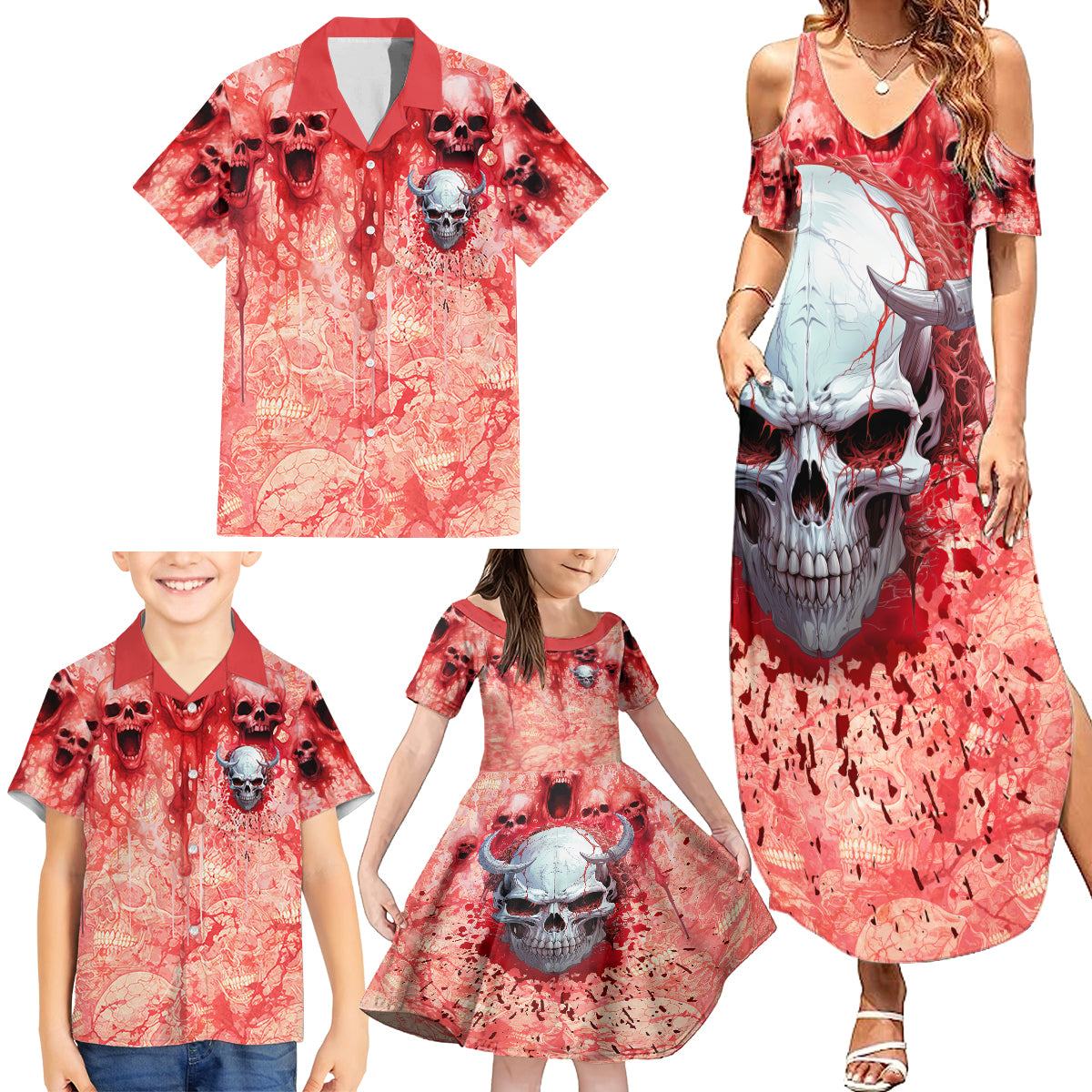 Walk Awax I Hace Anger Issues And A Serious Dislike For Stupid People Family Matching Summer Maxi Dress and Hawaiian Shirt - Wonder Print Shop