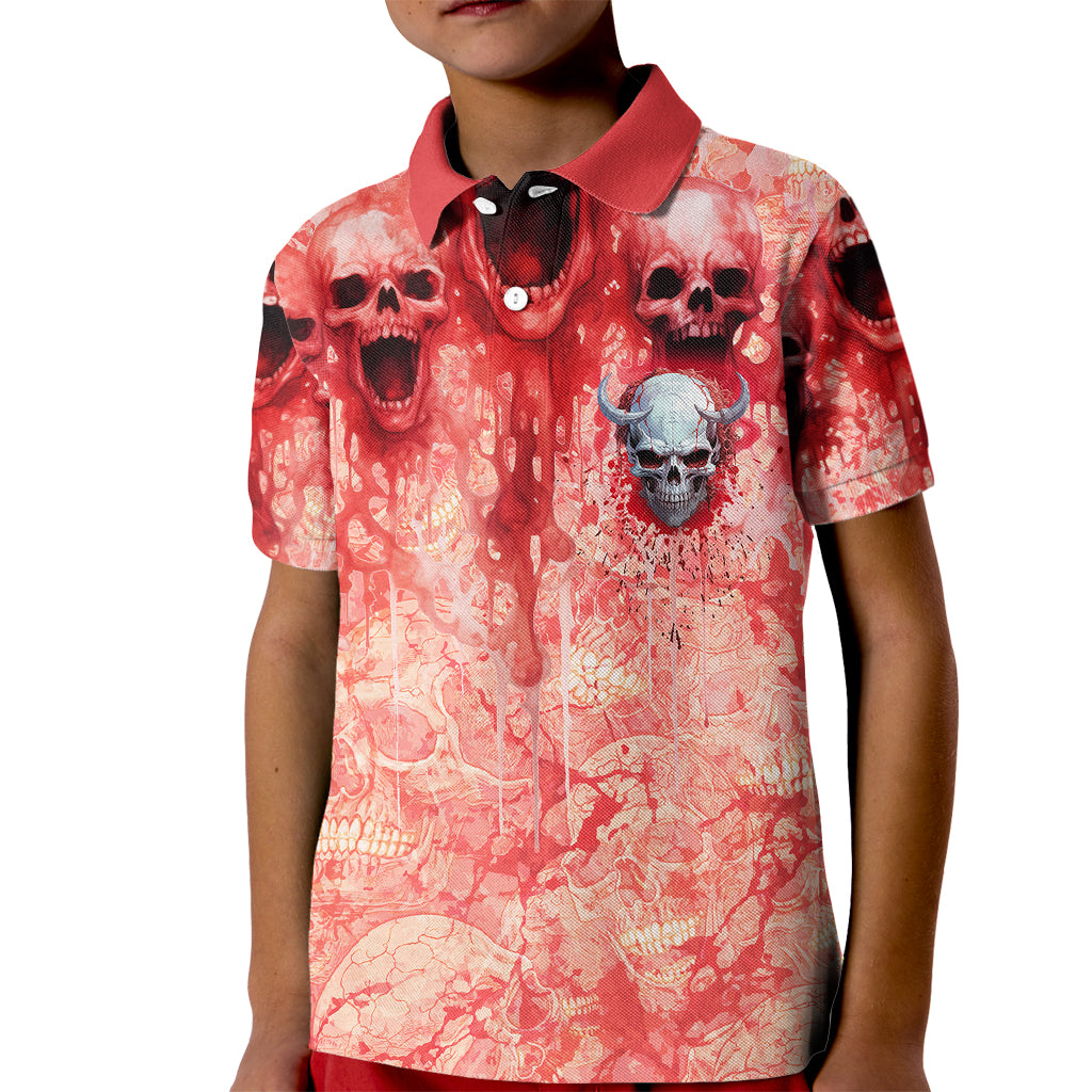 Walk Awax I Hace Anger Issues And A Serious Dislike For Stupid People Kid Polo Shirt - Wonder Print Shop