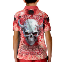 Walk Awax I Hace Anger Issues And A Serious Dislike For Stupid People Kid Polo Shirt - Wonder Print Shop