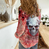 Walk Awax I Hace Anger Issues And A Serious Dislike For Stupid People Women Casual Shirt - Wonder Print Shop