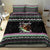 Christmas Dachshund Angel Dog Bedding Set Pink Green Tree Feather Pattern Design - Wonder Print Shop