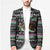 Christmas Dachshund Angel Dog Blazer Pink Green Tree Feather Pattern Design - Wonder Print Shop