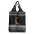 Christmas Dachshund Angel Dog Grocery Bag Pink Green Tree Feather Pattern Design - Wonder Print Shop