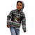 Christmas Dachshund Angel Dog Kid Hoodie Pink Green Tree Feather Pattern Design - Wonder Print Shop