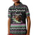 Christmas Dachshund Angel Dog Kid Polo Shirt Pink Green Tree Feather Pattern Design - Wonder Print Shop