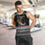 Christmas Dachshund Angel Dog Men Tank Top Pink Green Tree Feather Pattern Design - Wonder Print Shop