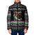 Christmas Dachshund Angel Dog Padded Jacket Pink Green Tree Feather Pattern Design - Wonder Print Shop