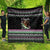 Christmas Dachshund Angel Dog Quilt Pink Green Tree Feather Pattern Design - Wonder Print Shop