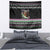 Christmas Dachshund Angel Dog Tapestry Pink Green Tree Feather Pattern Design - Wonder Print Shop