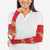 Funny Dachshund Dog Light Up Christmas Arm Sleeves Snowy Village Red Holiday Design - Wonder Print Shop