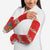Funny Dachshund Dog Light Up Christmas Arm Sleeves Snowy Village Red Holiday Design - Wonder Print Shop