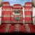 Funny Dachshund Dog Light Up Christmas Back Car Seat Cover Snowy Village Red Holiday Design - Wonder Print Shop