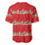 Funny Dachshund Dog Light Up Christmas Baseball Jersey Snowy Village Red Holiday Design - Wonder Print Shop